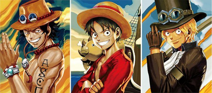 Poster 3d  lenticulaire One Piece 30x40 cm