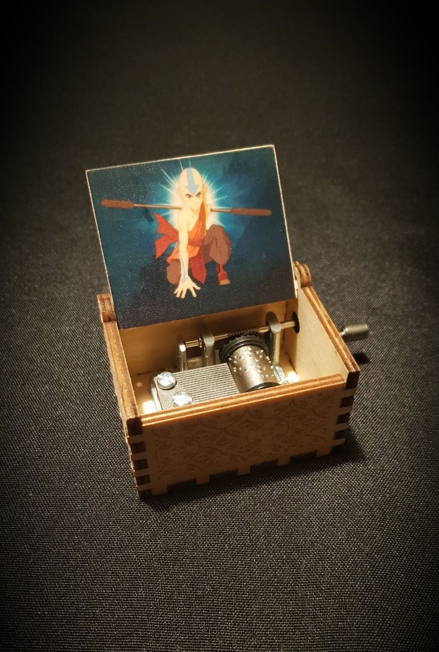 Boîte à musique en bois, Music box Avatar
