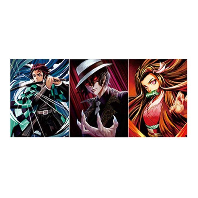Poster 3d  lenticulaire Demon Slayer 30x40 cm