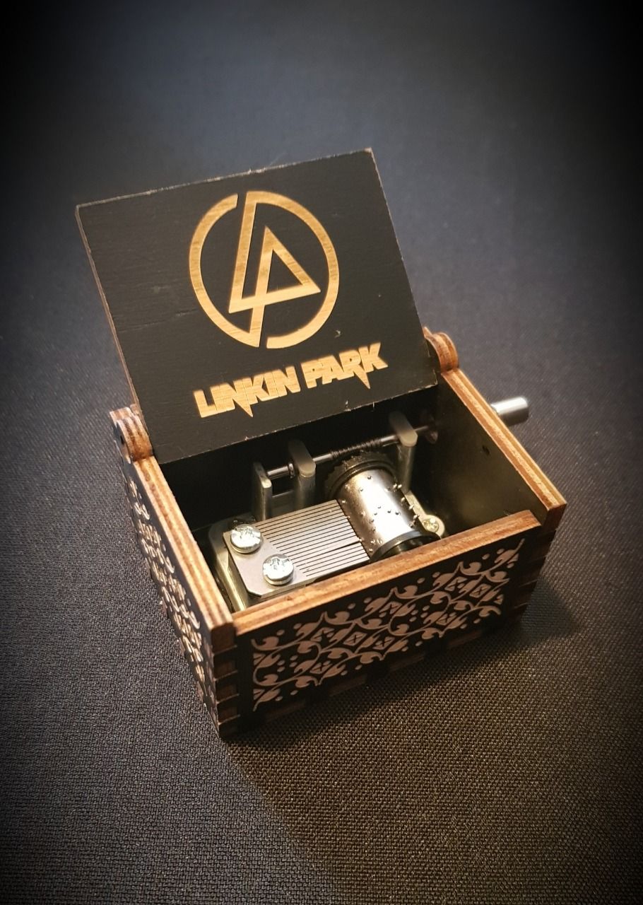 Boîte à musique en bois, Music box Linkin Park - Everglow
