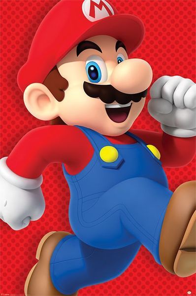 Nintendo Super Mario (Run) Poster 61x91.5cm