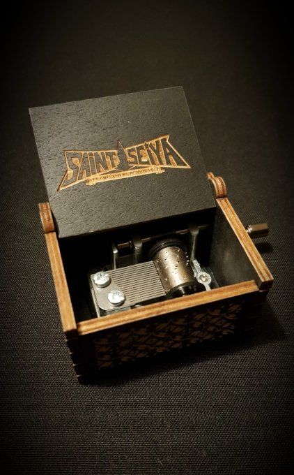 Boîte à musique en bois, Music box Saint Seiya - Pegasus Forever