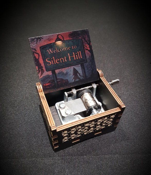 Boîte à musique en bois, Music box Silent Hill - Promise