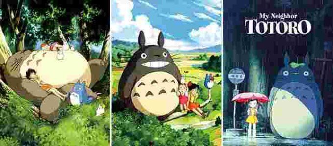 Poster 3d  lenticulaire Mon Voisin Totoro 30x40 cm