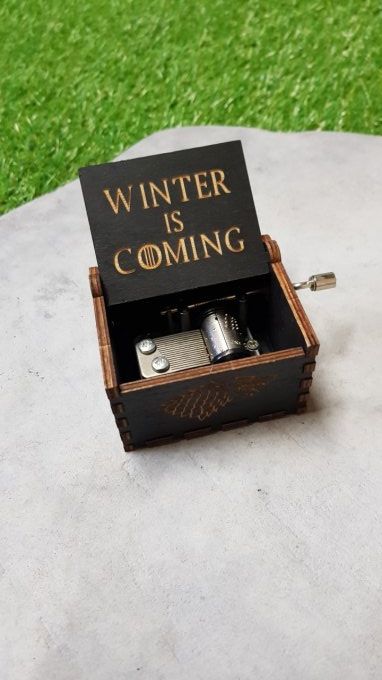 Boîte à musique en bois, Music box Game Of Thrones