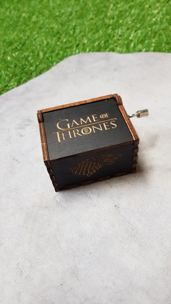 Boîte à musique en bois, Music box Game Of Thrones