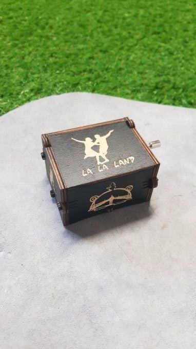 Boîte à musique en bois, Music box La La Land - City of stars