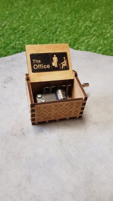 Boîte à musique en bois, Music box The Office