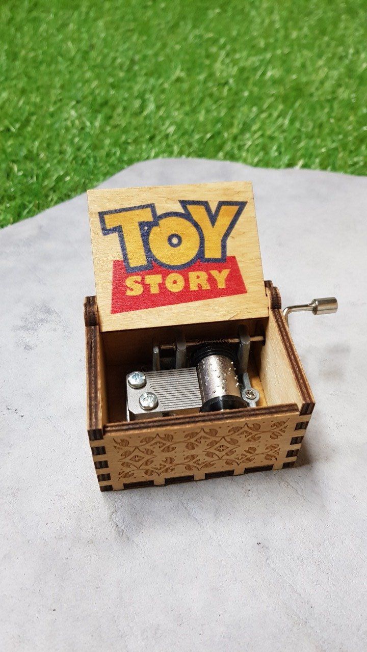 Boîte à musique en bois, Music box Toy Story